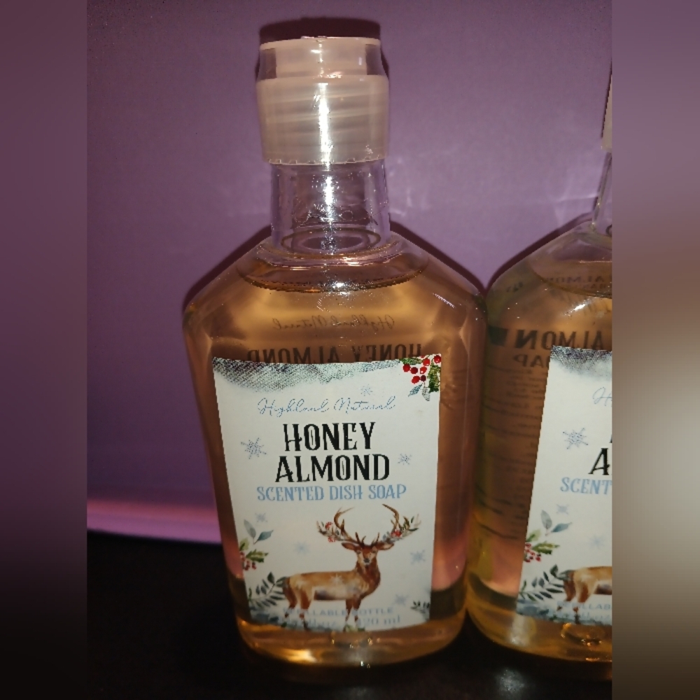 Honey Almond Scented Hand Soap And Dish Soap - Picture 3 of 4